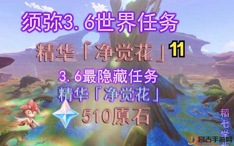 原神游戏内净觉花任务详细完成步骤与攻略介绍