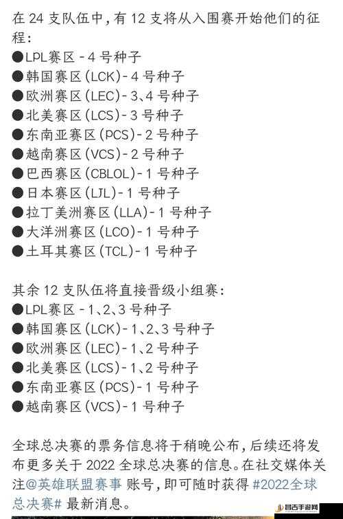 英雄联盟S12半决赛详细赛程时间安排及观赛指南一览